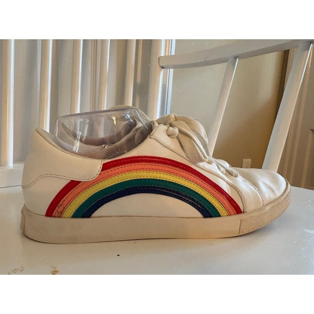 Womens Katy Perry The Rizzo Court Sneakers Shoes Rainbow - Picture 3 of 7